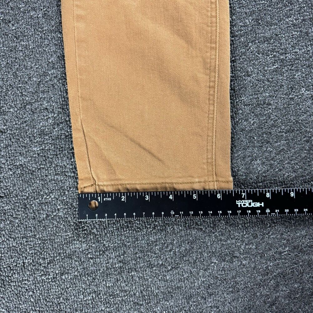 Judy Blue Slim Fit Carpenter Pants Rust Orange Utility Size 5/27 Cargo Utility - Picture 5 of 13